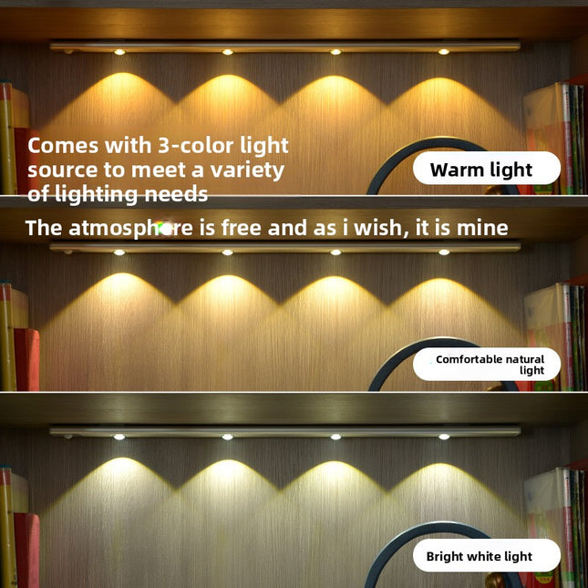 Remote Control LED Cabinet Light with Human Sensor