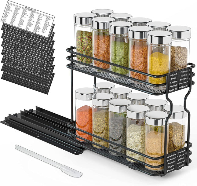 Rotatable Kitchen Spice Rack