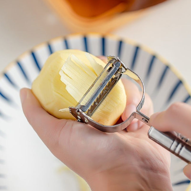 Dual-purpose peeler