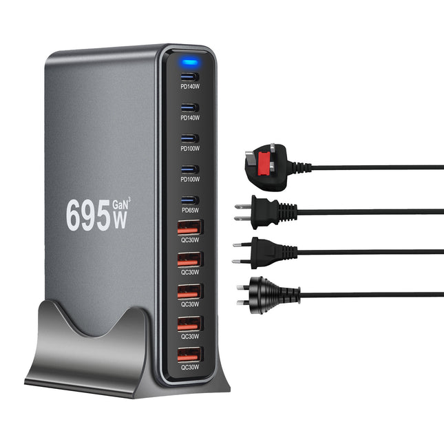Multi-port mobile phone charger