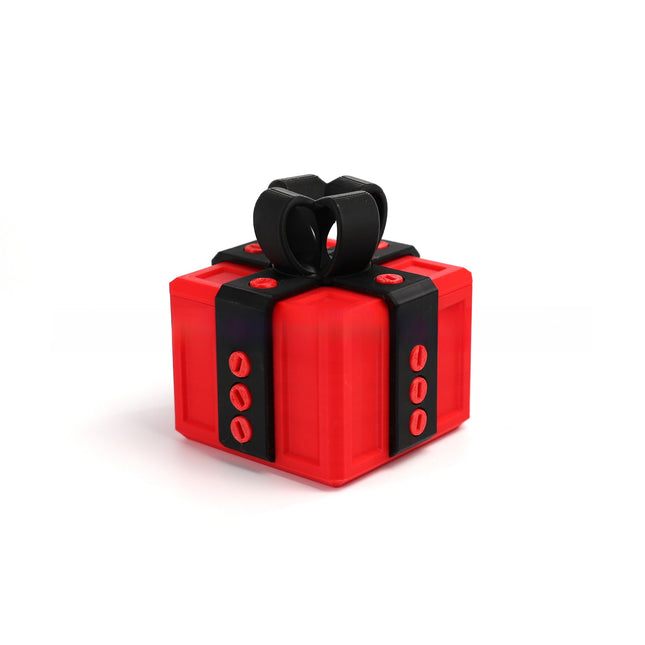 3D Printed Annoying Surprise Gift Box with Bow