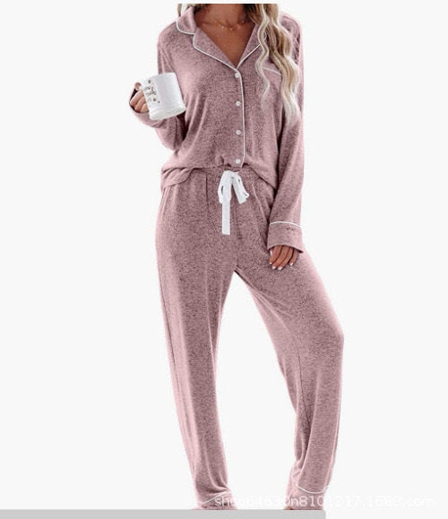 Women's Pajama Sets Button Sleepwear